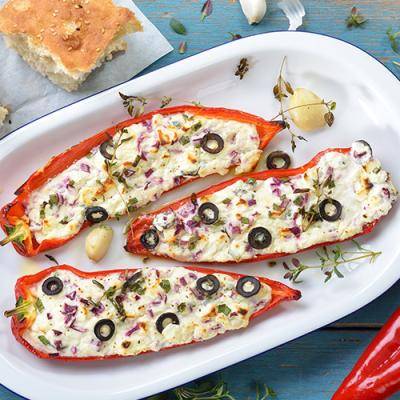 Florini - griechische Paprika mit Käsefüllung